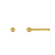 Solid 14K Gold Ball Stud Earrings 2MM A unique and timeless piece of jewelry that will be cherished for years to come!  Simple and classic, ball earrings are clearly a must-have. Ideal for everyday wear with a bright shine polished touch.