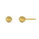 Solid 14K Gold Ball Stud Earrings 6MM A unique and timeless piece of jewelry that will be cherished for years to come!  Simple and classic, ball earrings are clearly a must-have. Ideal for everyday wear with a bright shine polished touch.