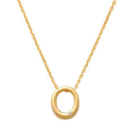 O Initial Necklace 14K Gold A unique and timeless piece of jewelry that will be cherished for years to come! This stunning piece is perfect for adding a touch a personalization and style to any outfit.   Professionally designed with integrity, this necklace offers up an easy read for all to admire. Choose a letter, making it a truly special and unique piece of jewelry.