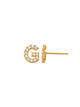 Pave G Initial Earrings 14K Gold The perfect statement-maker for any occasion. Wear it stacked or by itself.   Each detail of the letter is carefully perfected and formed for easy reading. Simple and charming they can dress up every outfit with personalized style. These earrings are designed to be worn alone or mixed with other earrings. Your everyday earring choose just got a whole lot easier.