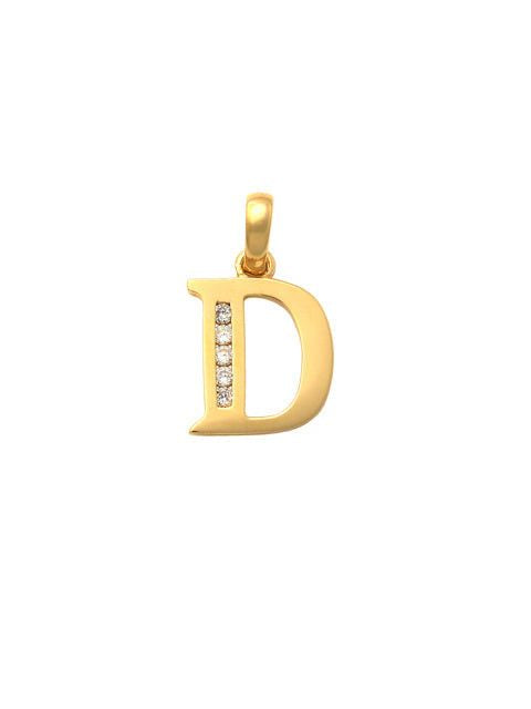 D Initial Charm 14K Gold A unique and timeless piece of jewelry that will be cherished for years to come! This stunning piece is perfect for adding a touch a personalization and style to any outfit.   Professionally designed with integrity, this charm offers up an easy read for all to admire. Choose a letter, making it a truly special and unique pice of jewelry.