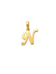 Script N Initial Charm 14K Gold A unique and timeless piece of jewelry that will be cherished for tears to come! This stunning piece is perfect for adding a touch a personalization and style to any outfit.   Professionally designed with integrity, this charm offers up an easy read for all to admire. Choose a letter, making it a truly special and unique pice of jewelry.