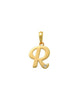 Script R Initial Charm 14K Gold A unique and timeless piece of jewelry that will be cherished for tears to come! This stunning piece is perfect for adding a touch a personalization and style to any outfit.   Professionally designed with integrity, this charm offers up an easy read for all to admire. Choose a letter, making it a truly special and unique pice of jewelry.