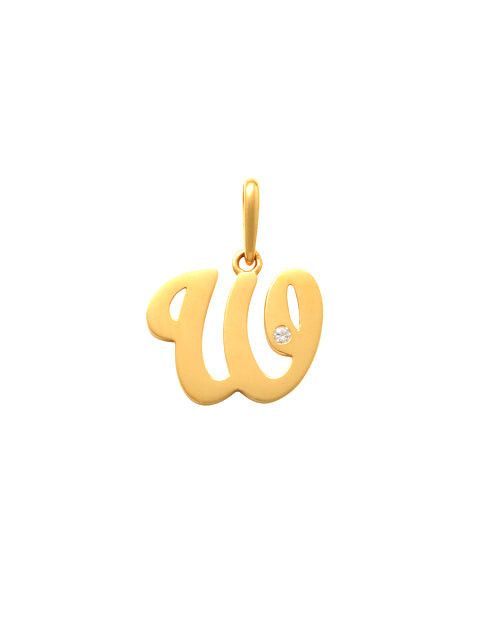 Script W Initial Charm 14K Gold A unique and timeless piece of jewelry that will be cherished for tears to come! This stunning piece is perfect for adding a touch a personalization and style to any outfit.   Professionally designed with integrity, this charm offers up an easy read for all to admire. Choose a letter, making it a truly special and unique pice of jewelry.