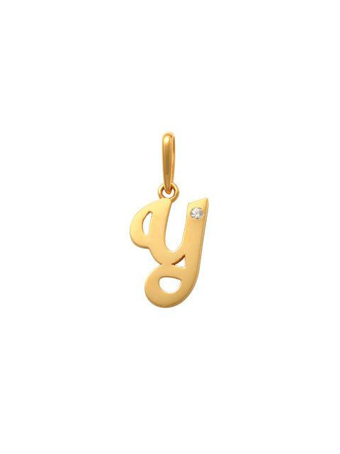 Script Y Initial Charm 14K Gold A unique and timeless piece of jewelry that will be cherished for tears to come! This stunning piece is perfect for adding a touch a personalization and style to any outfit.   Professionally designed with integrity, this charm offers up an easy read for all to admire. Choose a letter, making it a truly special and unique pice of jewelry.