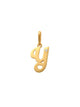 Script Y Initial Charm 14K Gold A unique and timeless piece of jewelry that will be cherished for tears to come! This stunning piece is perfect for adding a touch a personalization and style to any outfit.   Professionally designed with integrity, this charm offers up an easy read for all to admire. Choose a letter, making it a truly special and unique pice of jewelry.