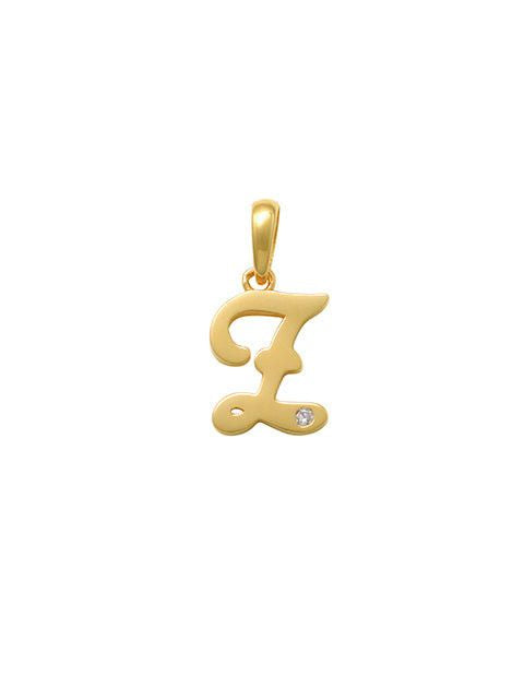 Script Z Initial Charm 14K Gold A unique and timeless piece of jewelry that will be cherished for tears to come! This stunning piece is perfect for adding a touch a personalization and style to any outfit.   Professionally designed with integrity, this charm offers up an easy read for all to admire. Choose a letter, making it a truly special and unique pice of jewelry.