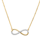 Infinity Loop Necklace 14K Gold A symbol of eternal love, our Infinity Loop Necklace is a timeless piece of designer fine jewelry with an elegant design.   Add something truly unique to your style gracefully wear a beautiful necklace, embrace the everlasting love.