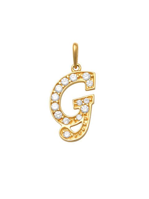 Pave Script G Initial 14K Gold Charm A unique and timeless piece of jewelry that will be cherished for years to come! This stunning piece is perfect for adding a touch a personalization and style to any outfit.   Professionally designed with integrity, this charm offers up an easy read for all to admire. Choose a letter, making it a truly special and unique pice of jewelry.