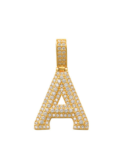 Varsity A Initial Charm 14K Gold A unique and timeless piece of jewelry that will be cherished for years to come! This stunning piece is perfect for adding a touch a personalization and style to any outfit. Professionally designed with integrity, this charm offers up an easy read for all to admire. Choose a letter, making it a truly special and unique pice of jewelry.