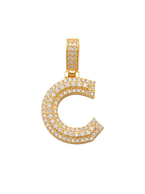 Varsity C Initial Charm 14K Gold A unique and timeless piece of jewelry that will be cherished for years to come! This stunning piece is perfect for adding a touch a personalization and style to any outfit.   Professionally designed with integrity, this charm offers up an easy read for all to admire. Choose a letter, making it a truly special and unique pice of jewelry.