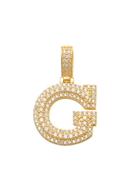 Varsity G Initial Charm 14K Gold A unique and timeless piece of jewelry that will be cherished for years to come! This stunning piece is perfect for adding a touch a personalization and style to any outfit.   Professionally designed with integrity, this charm offers up an easy read for all to admire. Choose a letter, making it a truly special and unique pice of jewelry.