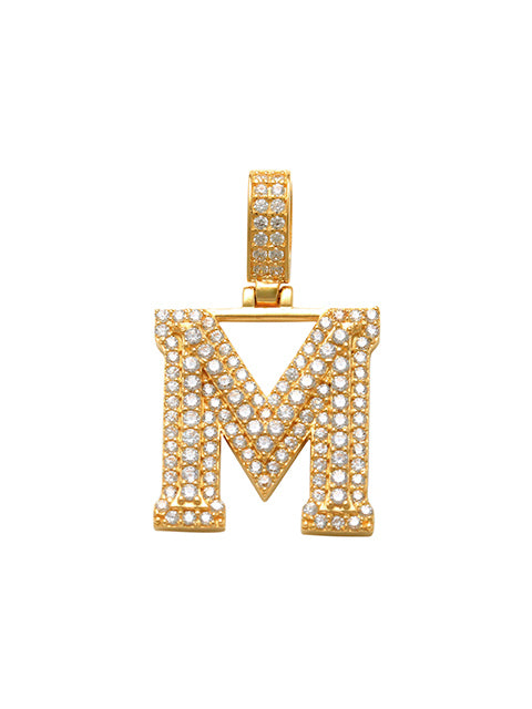 Varsity M Initial Charm 14K Gold A unique and timeless piece of jewelry that will be cherished for years to come! This stunning piece is perfect for adding a touch a personalization and style to any outfit.   Professionally designed with integrity, this charm offers up an easy read for all to admire. Choose a letter, making it a truly special and unique pice of jewelry.