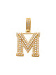 Varsity M Initial Charm 14K Gold A unique and timeless piece of jewelry that will be cherished for years to come! This stunning piece is perfect for adding a touch a personalization and style to any outfit.   Professionally designed with integrity, this charm offers up an easy read for all to admire. Choose a letter, making it a truly special and unique pice of jewelry.