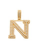Varsity N Initial Charm 14K Gold A unique and timeless piece of jewelry that will be cherished for years to come! This stunning piece is perfect for adding a touch a personalization and style to any outfit.   Professionally designed with integrity, this charm offers up an easy read for all to admire. Choose a letter, making it a truly special and unique pice of jewelry.