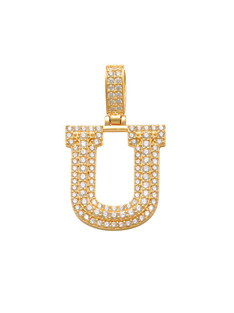 Varsity U Initial Charm 14K Gold A unique and timeless piece of jewelry that will be cherished for years to come! This stunning piece is perfect for adding a touch a personalization and style to any outfit.   Professionally designed with integrity, this charm offers up an easy read for all to admire. Choose a letter, making it a truly special and unique pice of jewelry.