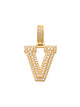 Varsity V Initial Charm 14K Gold A unique and timeless piece of jewelry that will be cherished for years to come! This stunning piece is perfect for adding a touch a personalization and style to any outfit.   Professionally designed with integrity, this charm offers up an easy read for all to admire. Choose a letter, making it a truly special and unique pice of jewelry.