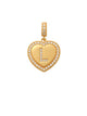 Heart Initial L Charm 14K Gold A unique and timeless piece of jewelry that will be cherished for years to come! This stunning piece is perfect for adding a touch a personalization and style to any outfit.   Professionally designed with integrity, this charm offers up an easy read for all to admire. Choose a letter, making it a truly special and unique piece of jewelry.