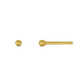 Solid 14K Gold Ball Stud Earrings 2MM A unique and timeless piece of jewelry that will be cherished for years to come!  Simple and classic, ball earrings are clearly a must-have. Ideal for everyday wear with a bright shine polished touch.  