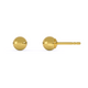 Solid 14K Gold Ball Stud Earrings 6MM A unique and timeless piece of jewelry that will be cherished for years to come!  Simple and classic, ball earrings are clearly a must-have. Ideal for everyday wear with a bright shine polished touch.  