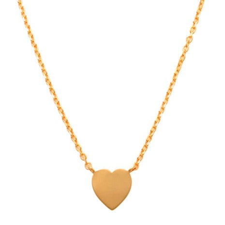 Mini Heart Necklace 14K Gold Beautiful and elegant, this mini heart necklace can show off your love that you give and take in. Bring a dazzle to your outfit.  Sure to become a treasured piece, this heart necklace is perfect for any occasion. Whether for yourself or a loved one, it is sure to impress. 