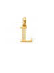 L Initial Charm 14K Gold A unique and timeless piece of jewelry that will be cherished for years to come! This stunning piece is perfect for adding a touch a personalization and style to any outfit. Professionally designed with integrity, this charm offers up an easy read for all to admire. Choose a letter, making it a truly special and unique pice of jewelry.