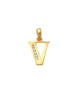 V Initial Charm 14K Gold A unique and timeless piece of jewelry that will be cherished for years to come! This stunning piece is perfect for adding a touch a personalization and style to any outfit. Professionally designed with integrity, this charm offers up an easy read for all to admire. Choose a letter, making it a truly special and unique pice of jewelry.