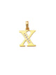 X Initial Charm 14K Gold A unique and timeless piece of jewelry that will be cherished for years to come! This stunning piece is perfect for adding a touch a personalization and style to any outfit. Professionally designed with integrity, this charm offers up an easy read for all to admire. Choose a letter, making it a truly special and unique pice of jewelry.