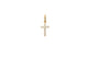 Small 14K Gold Cross Charm Chic style meets divine beauty, featuring a beautiful accessory and a statement of faith.  Pretty and meaningful, this gold cross charm comes in multiple sizes. Get a large one to be the centerpiece or a small to add a classic and elegant style to your layering. It fits your lifestyle and a perfect piece for any outfit sure to impress.  