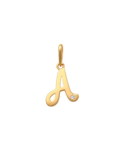 Script A Initial Charm 14K Gold A unique and timeless piece of jewelry that will be cherished for tears to come! This stunning piece is perfect for adding a touch a personalization and style to any outfit.   Professionally designed with integrity, this charm offers up an easy read for all to admire. Choose a letter, making it a truly special and unique pice of jewelry. 