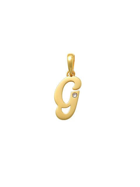 Script G Initial Charm 14K Gold A unique and timeless piece of jewelry that will be cherished for tears to come! This stunning piece is perfect for adding a touch a personalization and style to any outfit.   Professionally designed with integrity, this charm offers up an easy read for all to admire. Choose a letter, making it a truly special and unique pice of jewelry. 