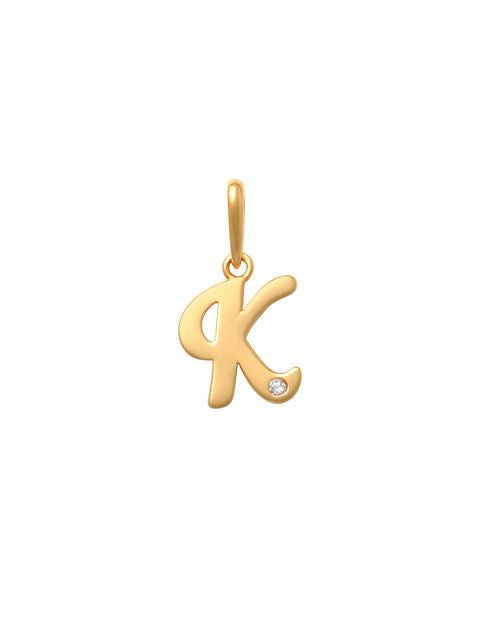 Script K Initial Charm 14K Gold A unique and timeless piece of jewelry that will be cherished for tears to come! This stunning piece is perfect for adding a touch a personalization and style to any outfit.   Professionally designed with integrity, this charm offers up an easy read for all to admire. Choose a letter, making it a truly special and unique pice of jewelry. 