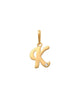 Script K Initial Charm 14K Gold A unique and timeless piece of jewelry that will be cherished for tears to come! This stunning piece is perfect for adding a touch a personalization and style to any outfit.   Professionally designed with integrity, this charm offers up an easy read for all to admire. Choose a letter, making it a truly special and unique pice of jewelry. 