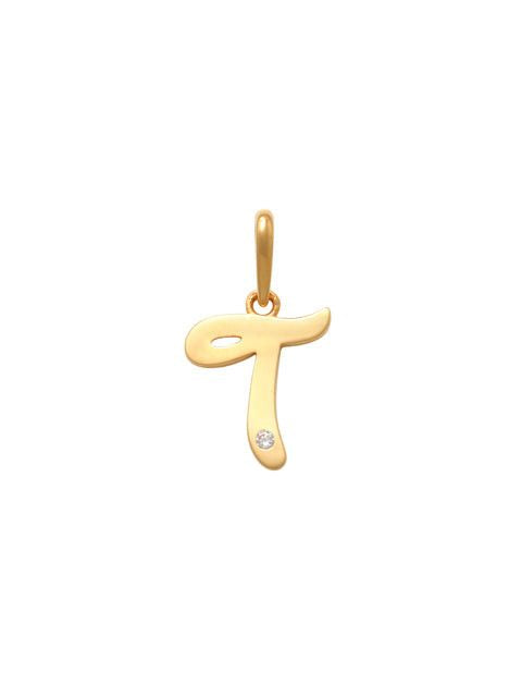 Script T Initial Charm 14K Gold A unique and timeless piece of jewelry that will be cherished for tears to come! This stunning piece is perfect for adding a touch a personalization and style to any outfit.   Professionally designed with integrity, this charm offers up an easy read for all to admire. Choose a letter, making it a truly special and unique pice of jewelry. 