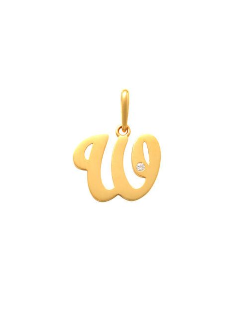 Script W Initial Charm 14K Gold A unique and timeless piece of jewelry that will be cherished for tears to come! This stunning piece is perfect for adding a touch a personalization and style to any outfit.   Professionally designed with integrity, this charm offers up an easy read for all to admire. Choose a letter, making it a truly special and unique pice of jewelry. 