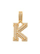 Varsity K Initial Charm 14K Gold A unique and timeless piece of jewelry that will be cherished for years to come! This stunning piece is perfect for adding a touch a personalization and style to any outfit.   Professionally designed with integrity, this charm offers up an easy read for all to admire. Choose a letter, making it a truly special and unique pice of jewelry. 