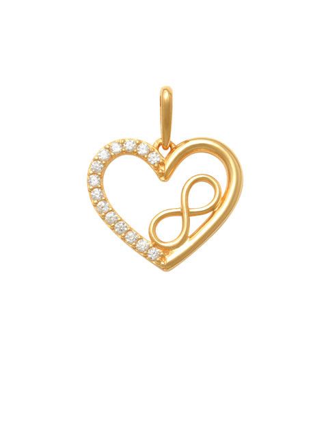Heart Infinity Charm 14K Gold Nothing show that your love is infinite then this gorgeous charm!   Sure to become a treasured piece, this heart charm is perfect for any occasion. Whether for yourself or a loved one, it is sure to impress. 