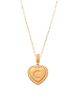 Heart Initial C Necklace 14K Gold A unique and timeless piece of jewelry that will be cherished for years to come! This stunning piece is perfect for adding a touch a personalization and style to any outfit.   Professionally designed with integrity, this necklace offers up an easy read for all to admire. Choose a letter, making it a truly special and unique piece of jewelry. 