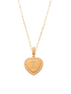 Heart Initial I Necklace 14K Gold A unique and timeless piece of jewelry that will be cherished for years to come! This stunning piece is perfect for adding a touch a personalization and style to any outfit.   Professionally designed with integrity, this necklace offers up an easy read for all to admire. Choose a letter, making it a truly special and unique piece of jewelry. 