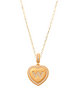 Heart Initial W Necklace 14K Gold A unique and timeless piece of jewelry that will be cherished for years to come! This stunning piece is perfect for adding a touch a personalization and style to any outfit.   Professionally designed with integrity, this necklace offers up an easy read for all to admire. Choose a letter, making it a truly special and unique piece of jewelry. 